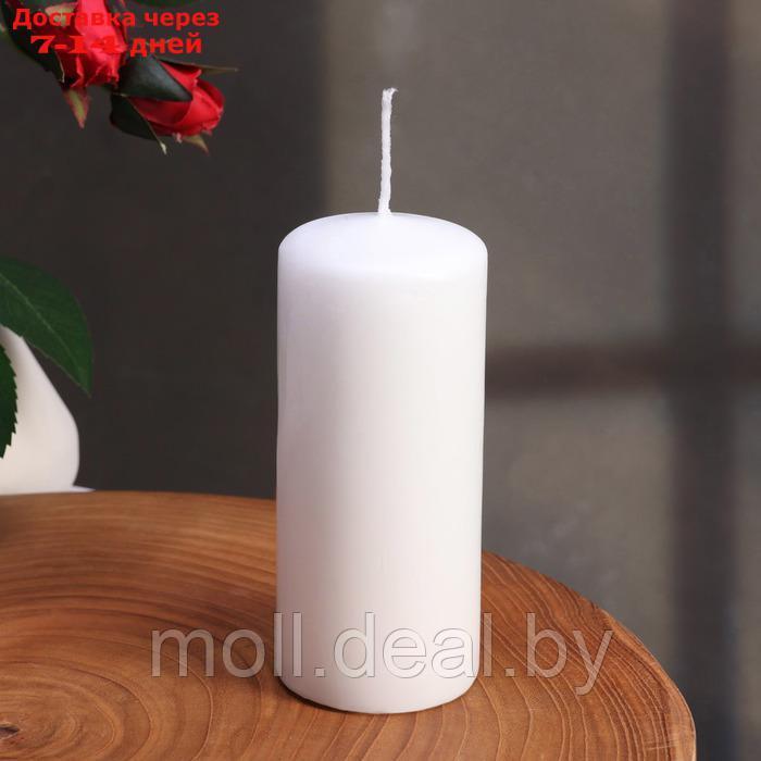 Набор свечей - цилиндров, 5х11,5 см, набор 4 шт, белая - фото 3 - id-p227080557