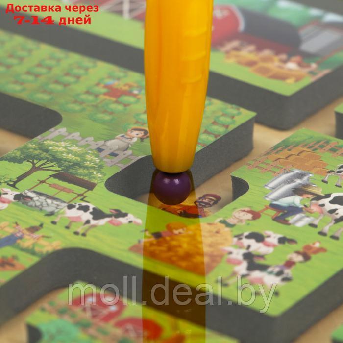 Игровой набор лабиринт+доска макерная "Ферма" 2х26х27.5 см - фото 5 - id-p227087514
