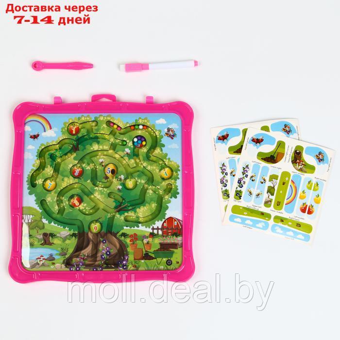 Игровой набор лабиринт+доска макерная "Дерево" 2х26х27.5 см - фото 1 - id-p227087516