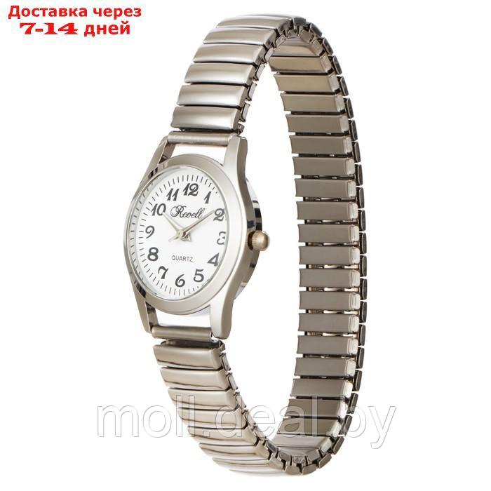 Часы наручные женские, d-2.8 см, ремешок металл, серебро - фото 2 - id-p227092498