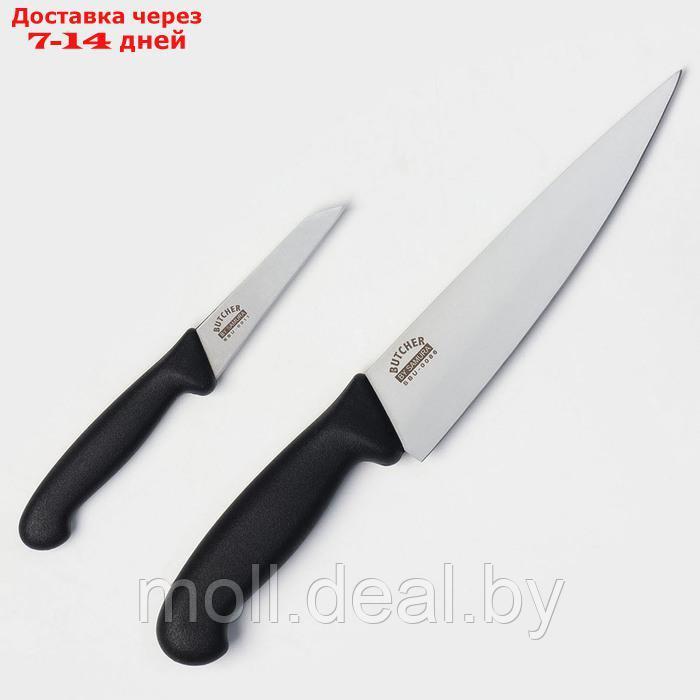 Нобор кухонных ножей Samura BUTCHER, 2 шт - фото 2 - id-p227076586