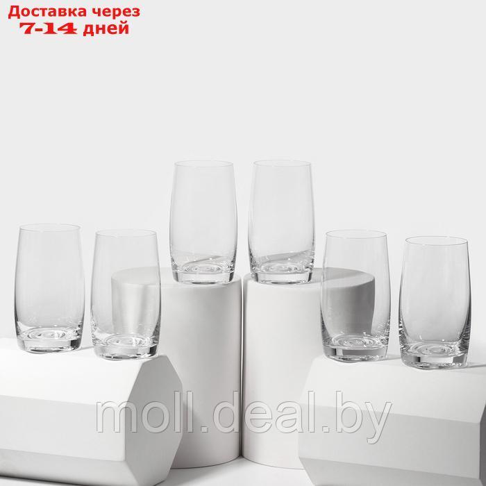 Набор стеклянный стаканов для воды PAVO AQUA, 380 мл, 6 шт - фото 1 - id-p227076587