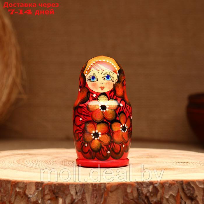Матрёшка 3х-кукольная, "Глафира краса", 10-11 см - фото 3 - id-p227090510