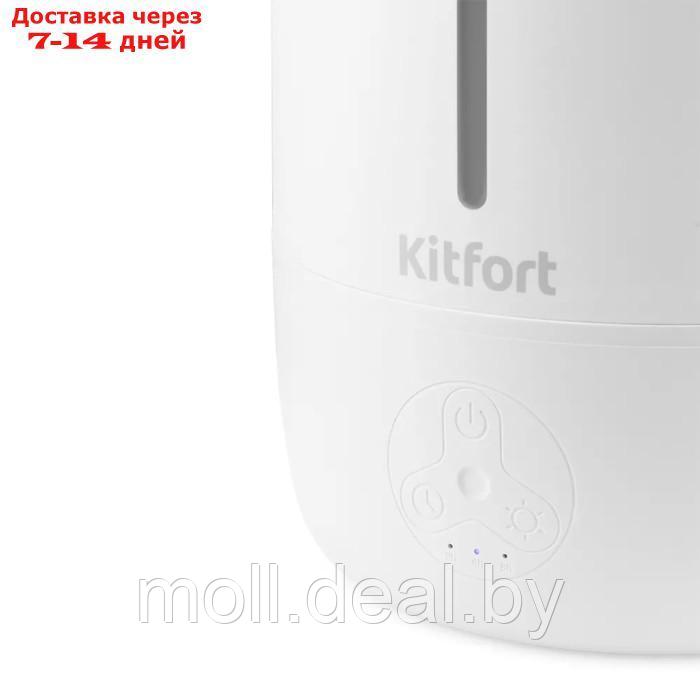 Увлажнитель воздуха Kitfort КТ-2832, ультразвуковой, 25 Вт, 4.5 л, 25 м2, белый - фото 3 - id-p226885403