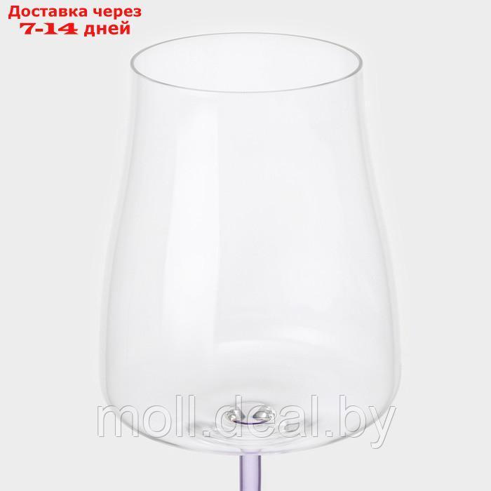 Набор стеклянных бокалов RAINBOW FRESH, 400 мл, декор, 6 шт - фото 4 - id-p226884443