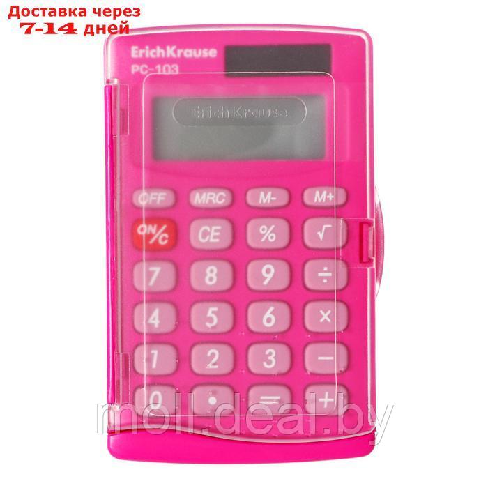 Калькулятор карманный 8-разрядов ErichKrause PC-103 Neon, розовый - фото 2 - id-p227079581
