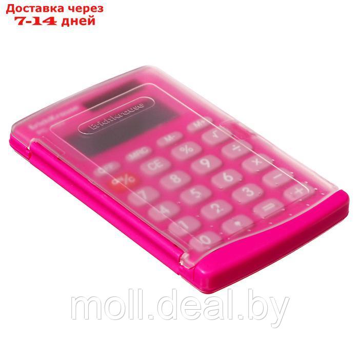 Калькулятор карманный 8-разрядов ErichKrause PC-103 Neon, розовый - фото 3 - id-p227079581