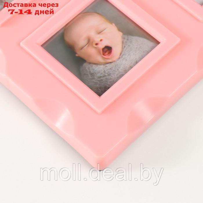 Мультирамка "12 месяцев" коллаж на 12 фото 10х15 см, розовый - фото 2 - id-p227088520