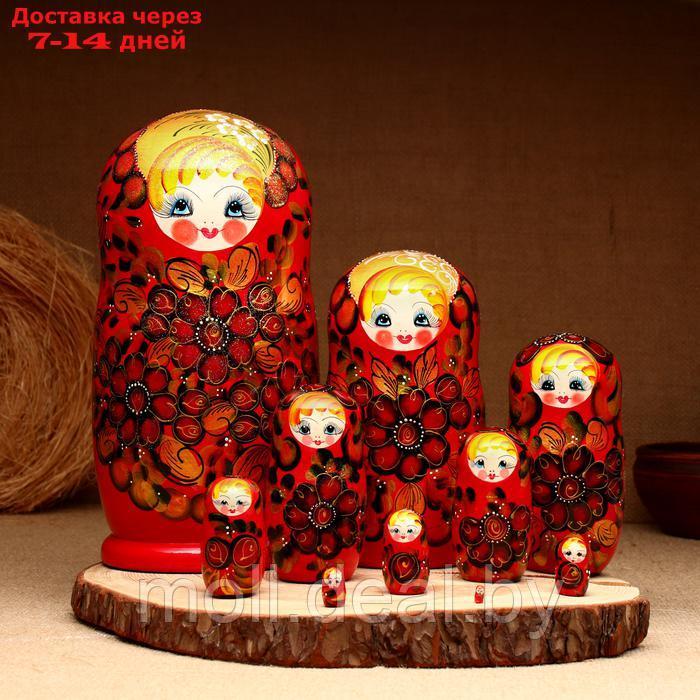 Матрёшка 10-кукольная "Диана", 23-27 см - фото 1 - id-p227090512