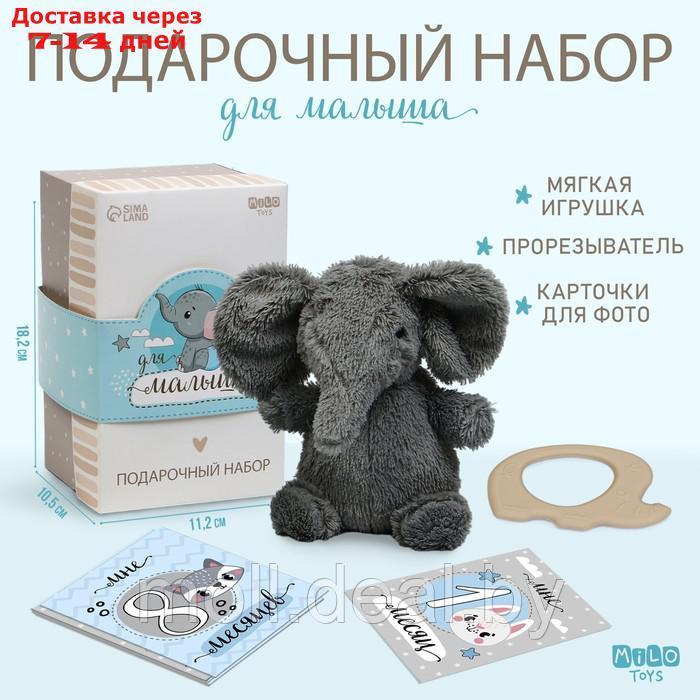 Мягкая игрушка с новорожденными атрибутами "Слон" - фото 1 - id-p227087531