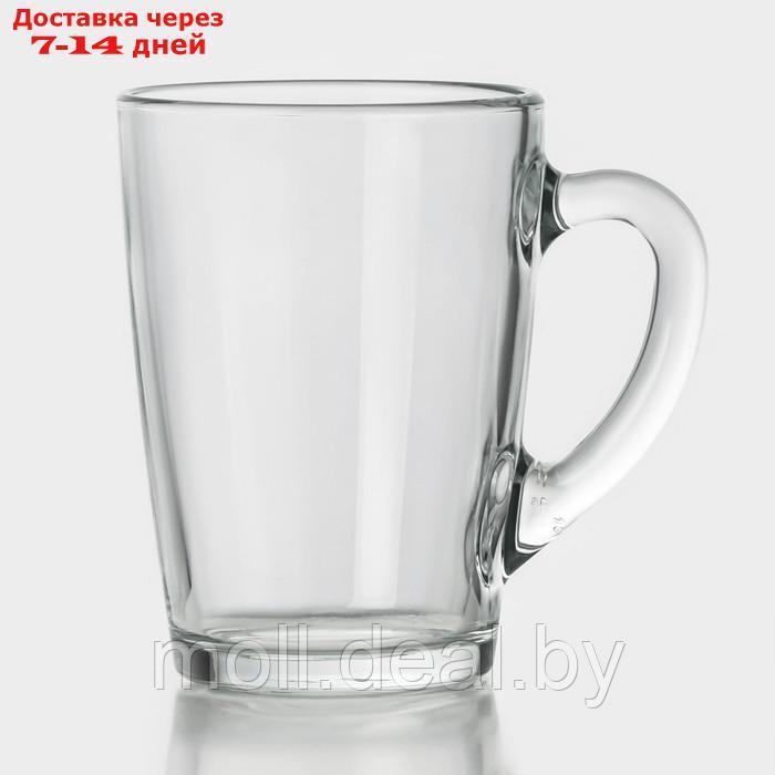 Кружка стеклянная "Время дегустаций кофе", 320 мл, 2 шт - фото 2 - id-p226884451