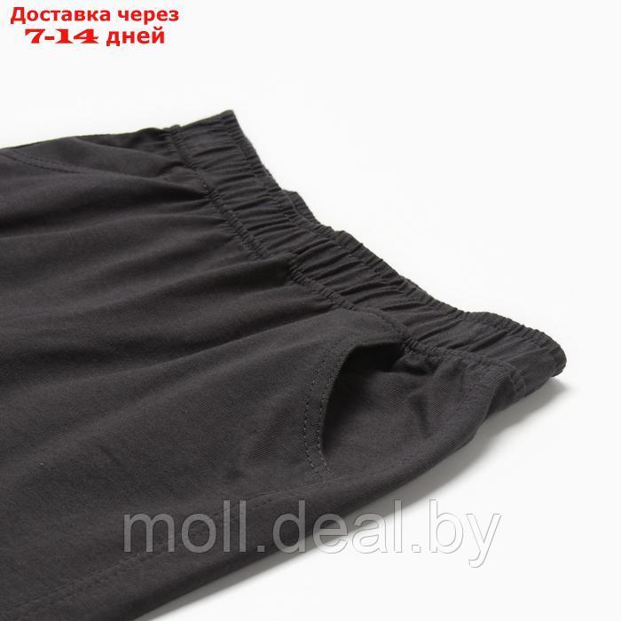 Комплект для мальчика (футболка, шорты), цвет зеленый/серый, рост 116 - фото 4 - id-p227083565