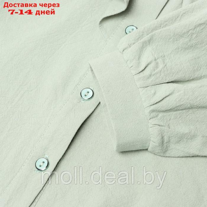 Блузка для девочки MINAKU цвет оливковый, рост 122 см - фото 8 - id-p227094850