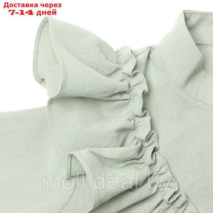 Блузка для девочки MINAKU цвет оливковый, рост 122 см - фото 10 - id-p227094850