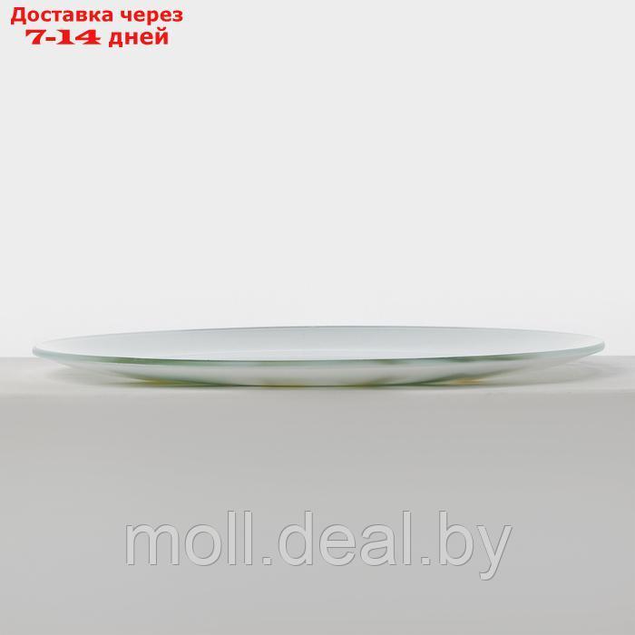 Набор стеклянных тарелок Доляна "Бамбук", 7 предметов - фото 4 - id-p227076612