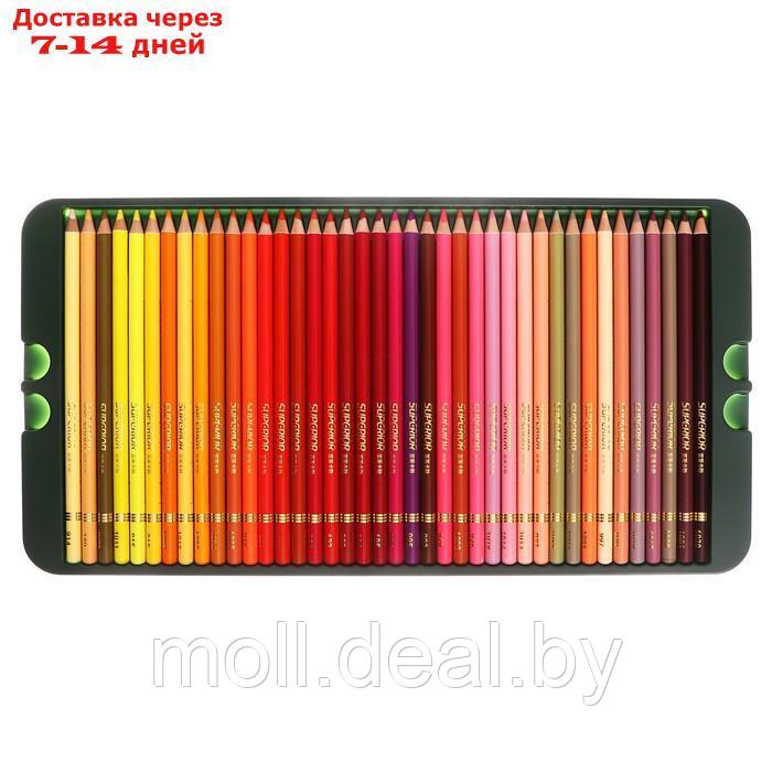 Карандаши масляные 120 цветов в картонной коробке OCP-120 - фото 4 - id-p227079591