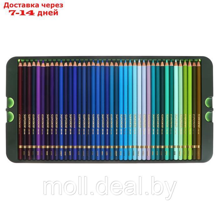 Карандаши масляные 120 цветов в картонной коробке OCP-120 - фото 5 - id-p227079591