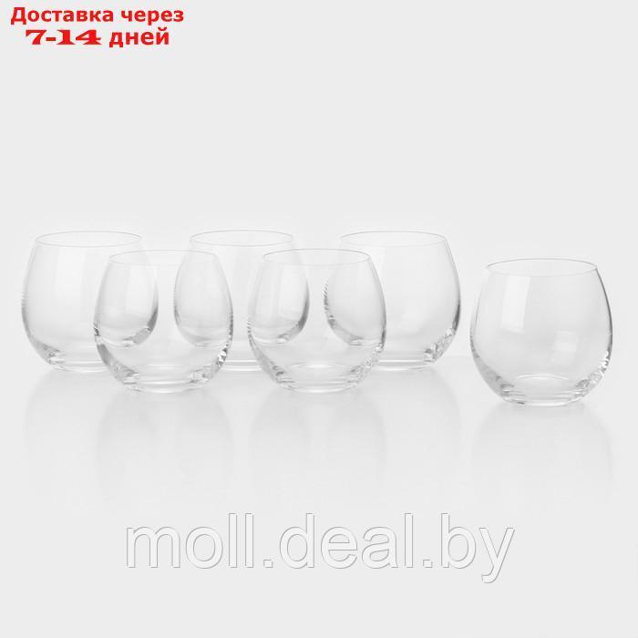 Набор стеклянных стаканов "Пион", 380 мл, 6 шт - фото 1 - id-p226884455