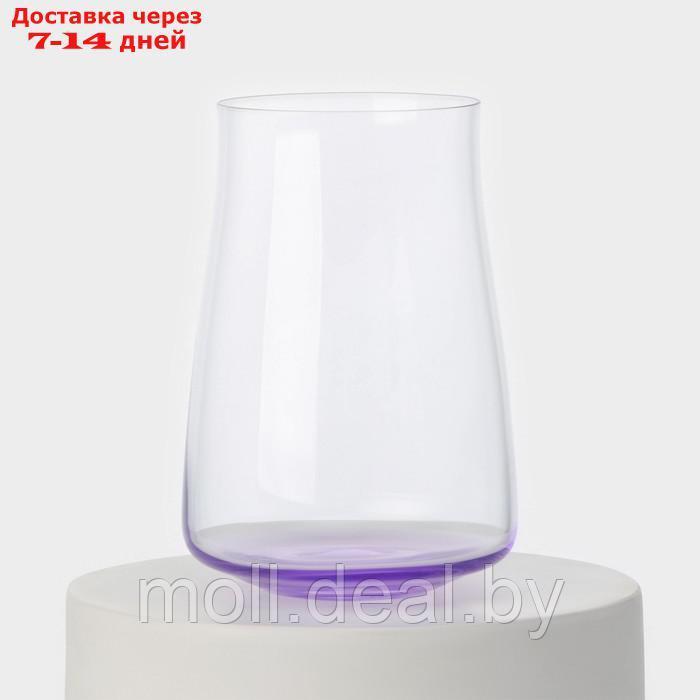 Набор стеклянных стаканов RAINBOW FRESH, 400 мл, декор, 6 штук - фото 2 - id-p226884456