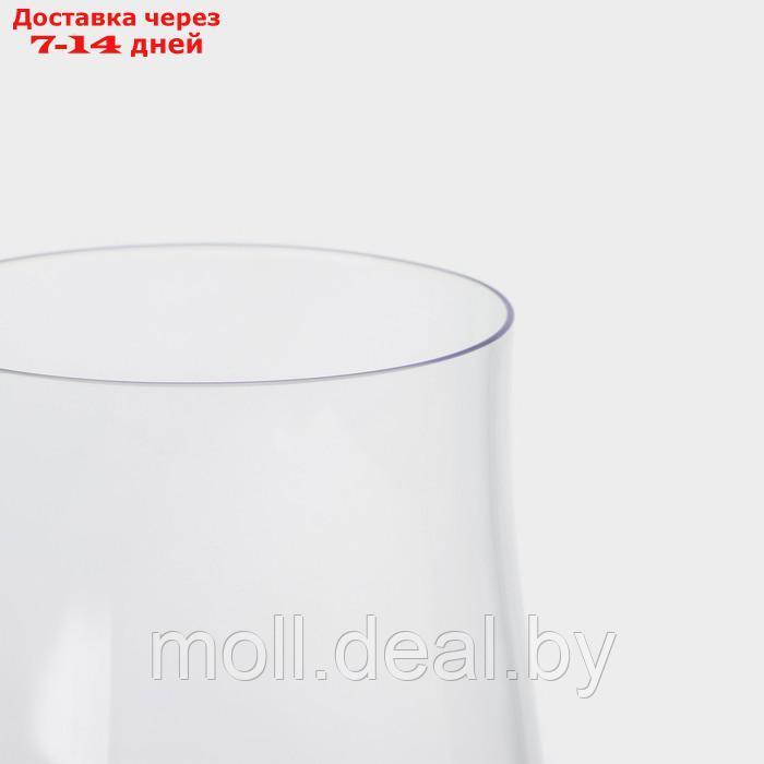 Набор стеклянных стаканов RAINBOW FRESH, 400 мл, декор, 6 штук - фото 3 - id-p226884456