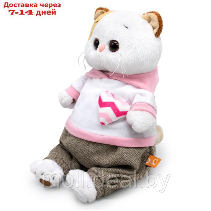 Мягкая игрушка "Ли-Ли", в худи с сердечком и штанах, 24 см - фото 2 - id-p227084565