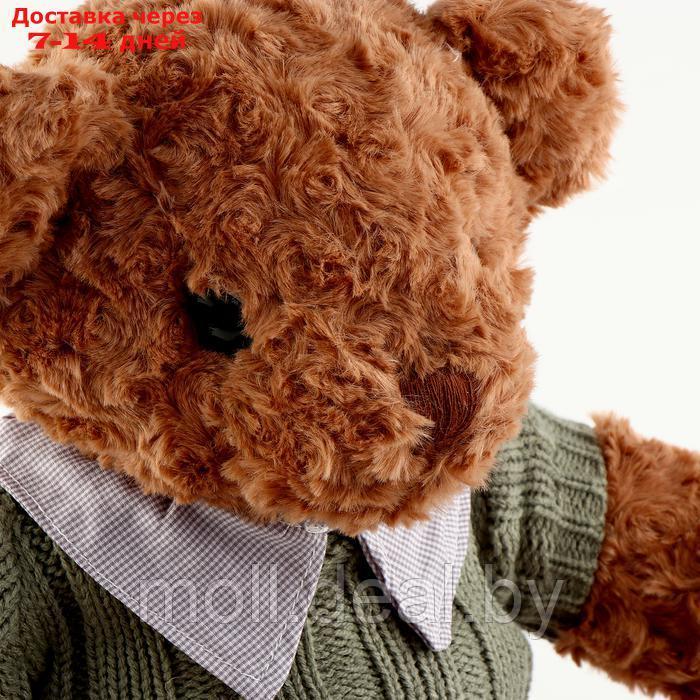 Мягкая игрушка "Медведь" в кофте, 50 см, цвет коричневый - фото 3 - id-p227091524