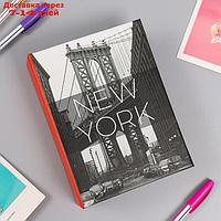 Фотоальбом на 100 фото 10х15 см, пластик. листы "Travel traces" Нью-Йорк