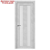 Комплект межкомнатной двери Т-1/07 Бетон снежный 2000x900
