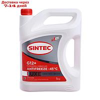 Антифриз Sintec Luxe красный G12+, -45 С, 5 кг