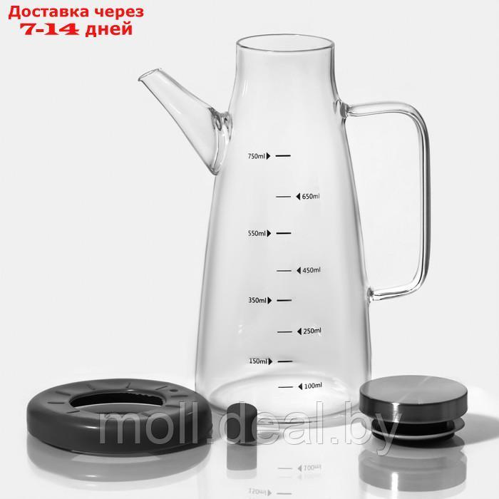 Бутыль стеклянная для соуса и масла "Мадлен", 750 мл, 9,6×16×20,7 см - фото 2 - id-p227076630