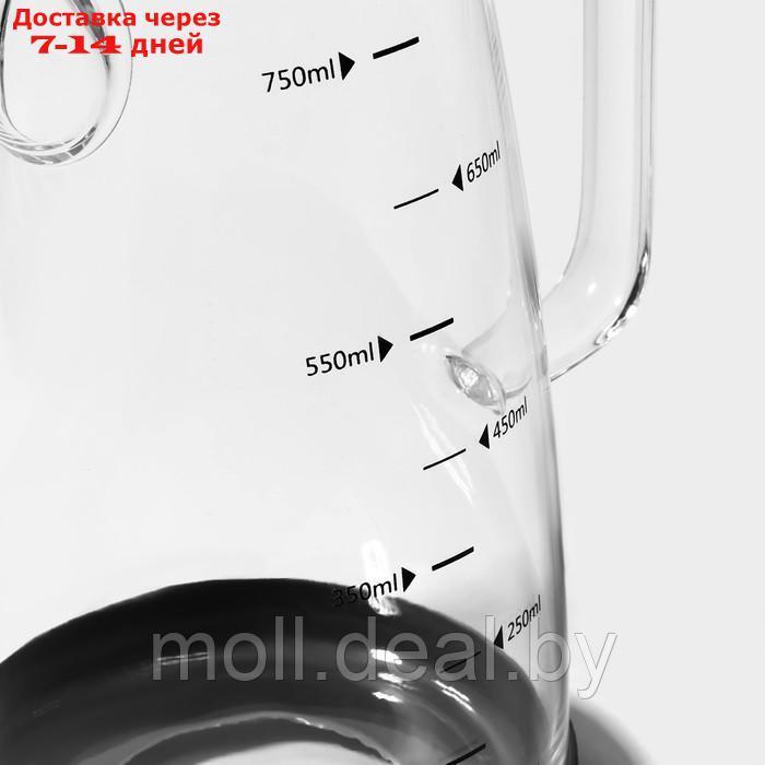 Бутыль стеклянная для соуса и масла "Мадлен", 750 мл, 9,6×16×20,7 см - фото 6 - id-p227076630