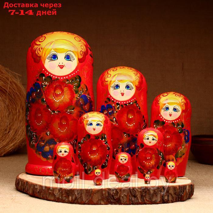 Матрёшка 10-кукольная "Раиса", 23-27 см