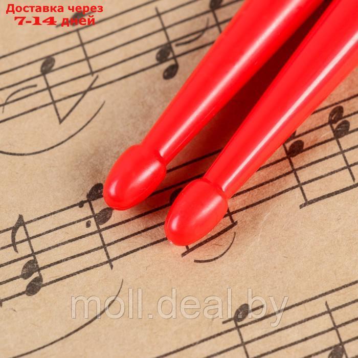 Барабанные палочки Music Life, 5A, нейлон, красные - фото 3 - id-p227108337