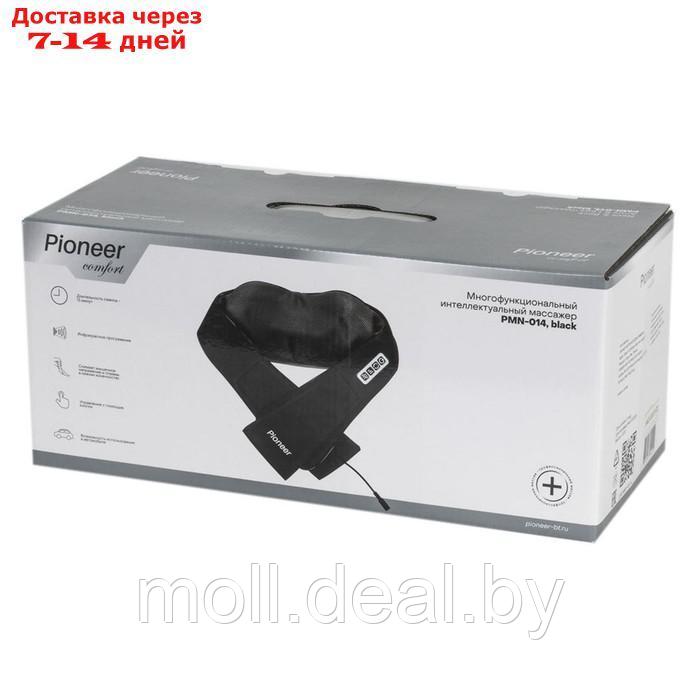 Массажёр Pioneer PMN-014, 3D массаж мышц, 8 роликов, 2 режима, чёрный - фото 5 - id-p227093573