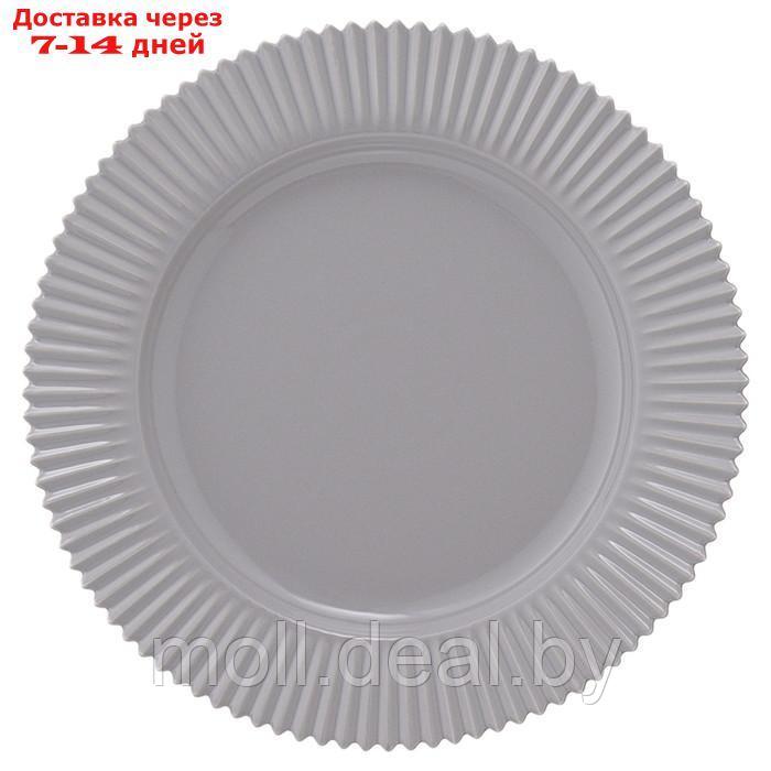 Набор из двух тарелок темно-серого цвета из коллекции edge, 26 см - фото 7 - id-p227092562