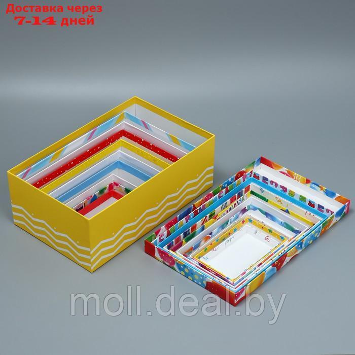 Набор подарочных коробок 10 в 1 "С днём рождения", 12 × 7 × 4 - 32.5 × 20 × 12.5 см - фото 9 - id-p227112524