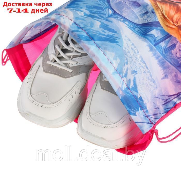Мешок для обуви 420*330 мм, Холодное сердце "Анна и Эльза" - фото 3 - id-p227085581