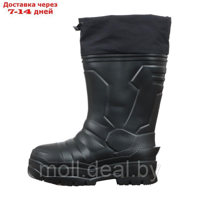 Сапоги мужские ЭВА FS"ICE Land" с композитным носком, кевларовой стелькой, цвет черный,р.42 - фото 3 - id-p227097521