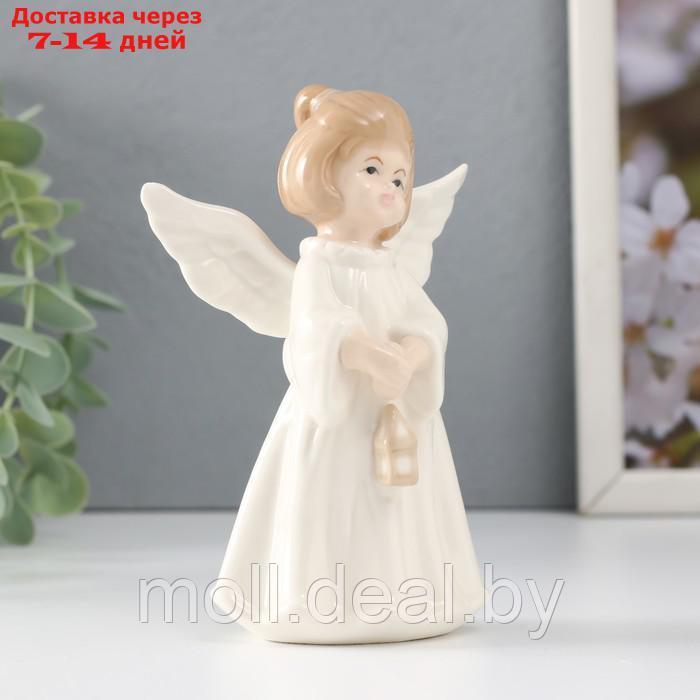 Сувенир керамика "Девочка-ангел с фонариком" 8,5х5,3х12,5 см - фото 4 - id-p227081610