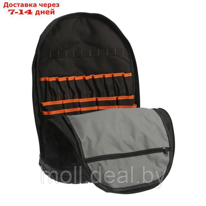 Рюкзак для инструментов DEKO DKTB59, 2 отделения, пластиковое дно, 500 х 380 х 230 мм - фото 6 - id-p227102124