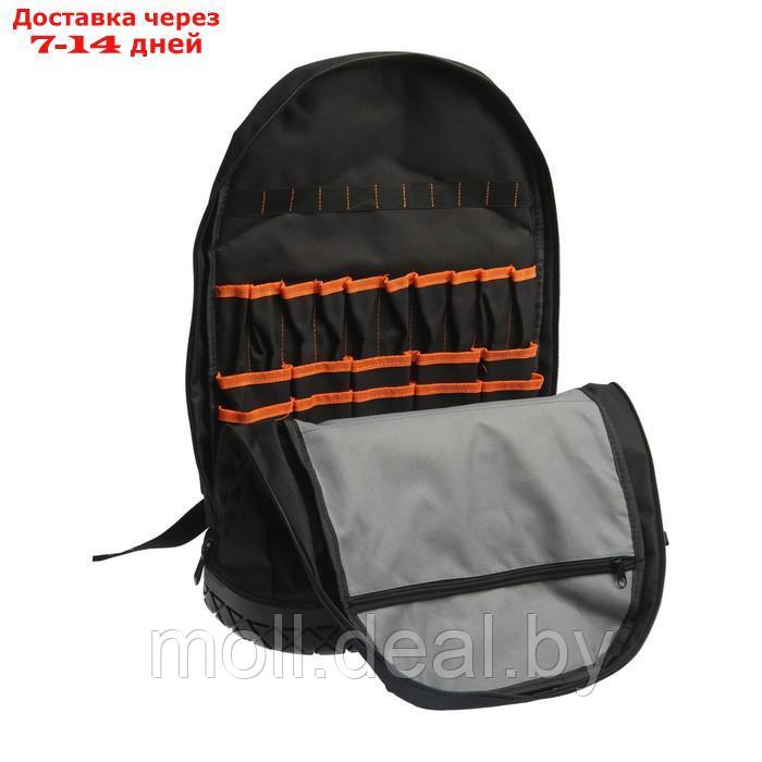 Рюкзак для инструментов DEKO DKTB59, 2 отделения, пластиковое дно, 500 х 380 х 230 мм - фото 7 - id-p227102124