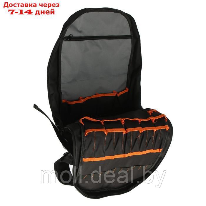 Рюкзак для инструментов DEKO DKTB59, 2 отделения, пластиковое дно, 500 х 380 х 230 мм - фото 8 - id-p227102124