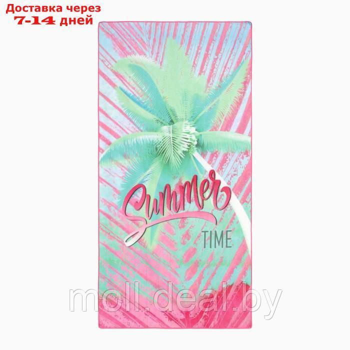 Полотенце пляжное Этель "Neon Summer", 70*140 см, 250гр/м2, 100%п/э - фото 2 - id-p227106375