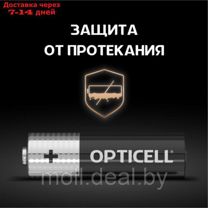 Батарейка алкалиновая OPTICELL, AA, LR6-8BL, 1.5В, блистер, 8 шт - фото 4 - id-p227086580