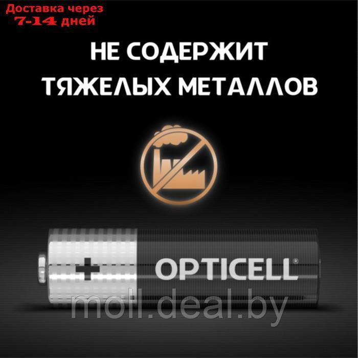 Батарейка алкалиновая OPTICELL, AA, LR6-8BL, 1.5В, блистер, 8 шт - фото 5 - id-p227086580
