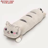 Мягкая игрушка "Кот", 75 см, цвет серый