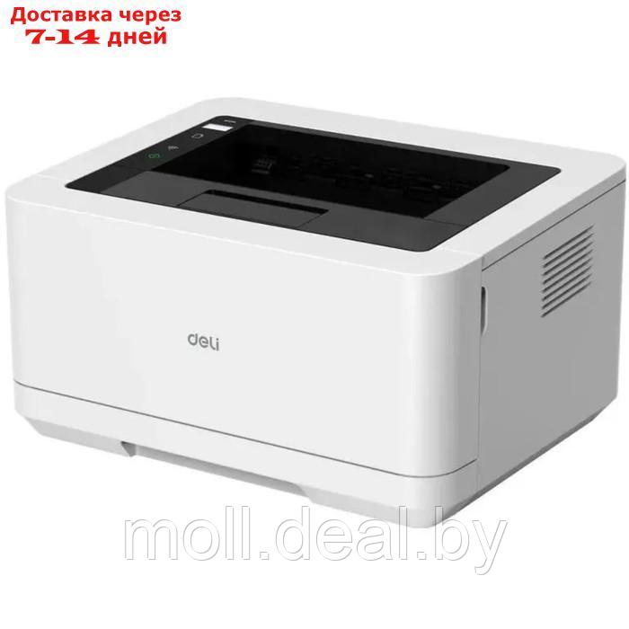 Принтер лазерный ч/б Deli P2000, 1200x1200 dpi, 25 стр/мин, А4, белый - фото 3 - id-p227091562
