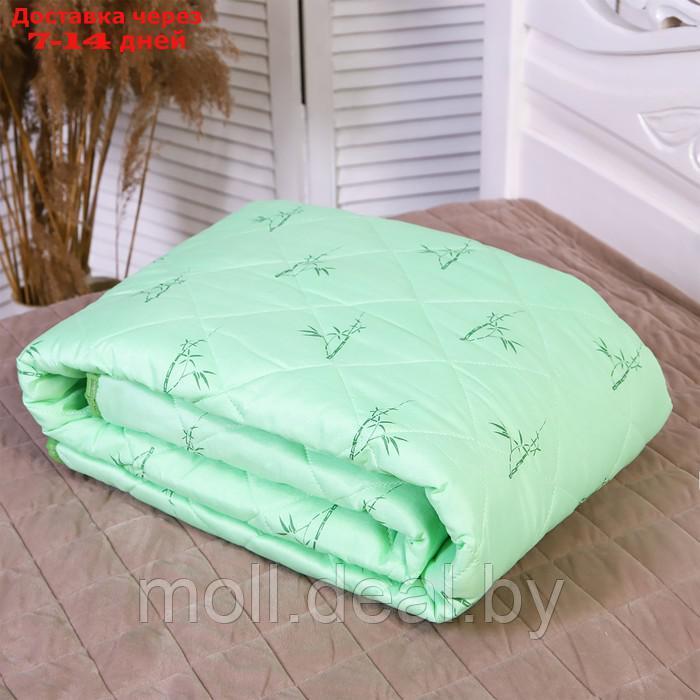 Одеяло Бамбук облегченное, 140х205 см, вес 860гр, микрофибра 150г/м, 100% полиэстер - фото 1 - id-p227121461