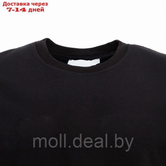 Костюм мужской (футболка/шорты), цвет чёрный/принт МИКС, размер M - фото 9 - id-p227102207