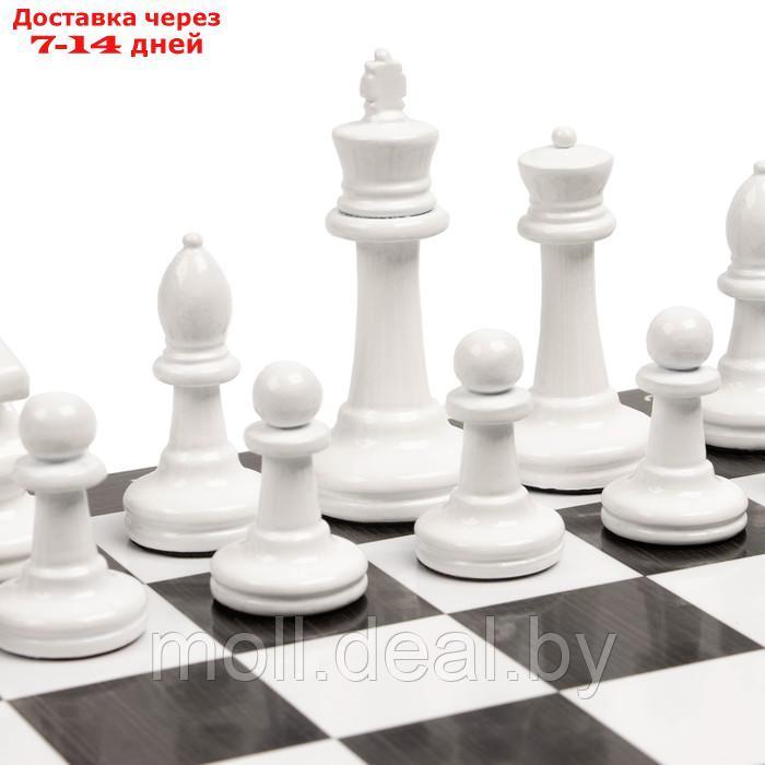 Шахматы, доска дерево 37 х 37 см, король h-8.8 см d-3.8 см, пешка h-4.2 см d-2.7 см - фото 2 - id-p227104334